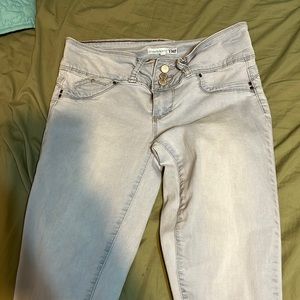 High-Rise Light Washed Jeans STRETCH